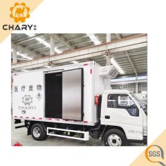 Medical Refuse Waste Collecting Storage Transport Refrigerated Vehicle - Image 4