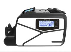 Banknote Counter Financial Equipment Bill Counters Banking Equipment Counterfeit Detector Money Counter Machine Cash Counting Machine Shop Counters - Image 2