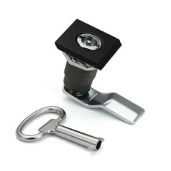 Zinc Alloy Cabinet Door Cam Lock with Double-Bitted Flat Key for Control Cabinets - Yitai Lock Co., Ltd.