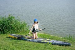 Popular Design Inflaming Retarding Anti-UV Racing Sup Paddle Board - Image 5