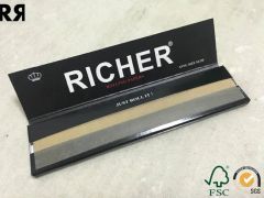 Custom Brand Hemp Rice Virgin Paper 78x44mm Bleached Unbleached Fsc Sgs 50Booklets Carton 1Wk Sample Free - Image 6