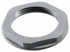 Part Number: 53019000 Threaded Cable Gland Locknuts Shape Round Type Threaded Part Number 53019000 Color GREY , BLACK, - Image 1