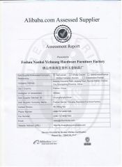 France Bureau Veritas authentication report certificate from Foshan Yichuang Furniture Co., Ltd.