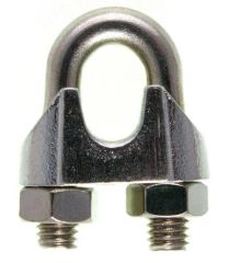 DIN 741 Fasteners Steel Wire Rope Clips 14mm - Image 1