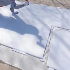 Zspe HDPE Plastic Hockey Rink Board Portable Roller Skating Rink - Image 1