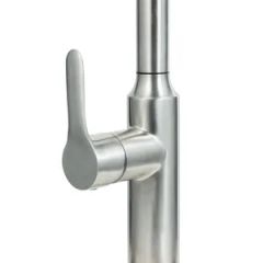 304 Stainless Steel Pull out Kitchen Faucet with 60cm Inlet Hose - Image 3