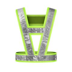 Safety LED Riding Night Clothing Security Staff Reflective Vest - Image 3