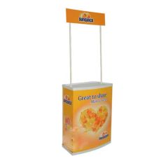 Portable Promotion Counter Table Foldable Booth Kiosk Good Selling Trade Show Display Banner Stand - Image 3