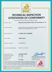 5 certificate from Zhejiang Honghuiyuan Import and Export Co., Ltd.