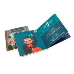 Custom Color Board Books Printing Services for Kids Service OEM/ODM Sample Available Model NO. HT-L-004 HS Code 4903000000 - Image 5