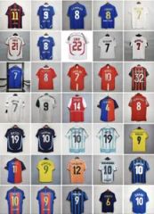 Wholesale Retro Soccer Jersey Club Team Uniform Training Vintage Football Shirt Sports Wear Men's Soccer Wear Custom Fan Player Retro Football Jersey Kids Kits - Hefei Modern Times International Trade Co., Ltd.