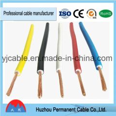 Home Electrical Wiring of Thw Cable Voltage 600V Insulation PVC Company 15 Years Size 0.5mm2-450mm2 HS Code 8544492100 Sheath Material - Zhejiang Permanent Cable Co., Ltd.