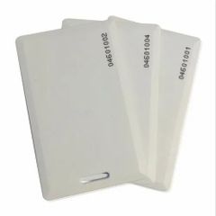 RFID Cards Material PVC Range 12-15cm data stream 64-bit Frequency 125kHz Carrier Dimensions 2.13 x 3.35 x 0.03" (54 x 85.5 x - Image 1