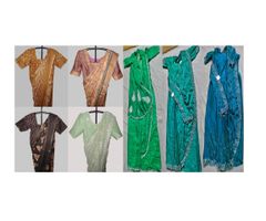 Ready to wear sarees Origin India Material Silk, Cotton, Georgete - Image 1