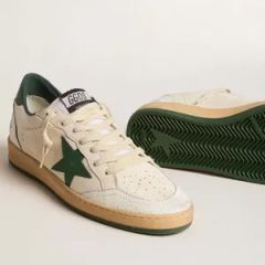Top Quality Mens Fashion Tennis Sneaker Golden-Goose-Ggdb Ball Star Designer Shoes with Green Leather Star - Image 2