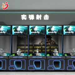 Immersive Gun Shooting Simulator Arcade Game Machine Coin Operated Interactive Live- Fire Equipment - Image 2