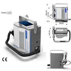 Super Mini Optical Fiber 110 110mm Global Service Best Price High Power Fiber Laser Marking Machine for Deep Engraving on Metals - Shandong Toptek Import and Export Co., Ltd
