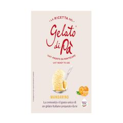 High quality Italian Ice Cream La Ricetta del gelato di Pa Mandarino brick 1L for HORECA shop - Image 1