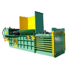 Horizontal Stroke Balers Automatic Baling Scrap Used Clothing Bale Packing Machine Price - Image 6