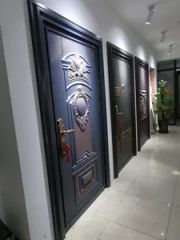 Premium Double Metal Security Door with Sound Insulation Style Modern Origin China Trademark JHR Open Style Swing Position - Image 4