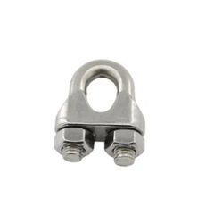 High Polished DIN741 Wire Rope Clip Rigging Hardware Fittings - Image 2