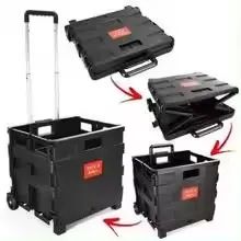 Promotional Gift Plastic Handy Foldable Shopping Cart - Image 4