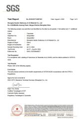 Paint Certification Certificate certificate from Shanghai Haobin Stationery & Art Material Co., Ltd.