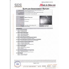 SGS certificate certificate from Hubei Space Double Rhombus Logistics Technology Co., Ltd.