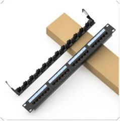 High Compatibility Cat5e and CAT6 Patch Panel for Networking - Image 3