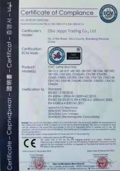 Attestation certificate from Zibo Jepps Trading Co., Ltd.