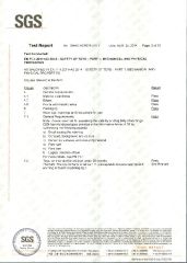 EN71 FOR MARKER certificate from Ningbo Colorswoo Art Supply Co., Ltd.