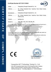 EN 840 certificate from Huizhou Happy Trading Co., Ltd.