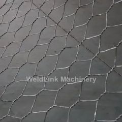 CNC Gabion Mesh Weaving Machine Weight 16t Origin China Warranty 1 Year HS Code 8463300000 Twist Number 3 or 5 Trademark WELD LINK - Image 4