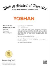 YOSHAN certificate from Dongyi Yangshan Mechanical Equipment Co., Ltd.