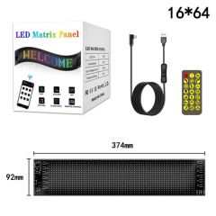 374 92mm RGB LED Flexible Colour Programmable Sign Soft Screen - Shanghai Zita Display Industry Co., Ltd.