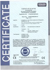 Freezer Cerfication certificate of Guangzhou Wiberda Kitchen Appliances & Refrigeration Equipment Co., Ltd. – certificate photo, supplier certificates section