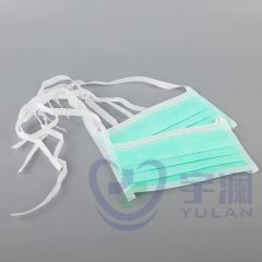 Disposable Medical Protective Surgical Face Mask with Tie on Type Iir - Hangzhou Yulan Medical Technology Co., Ltd.