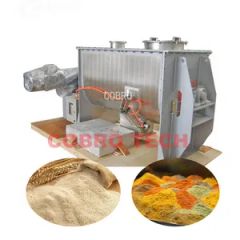 2000L Horizontal Powder Ribbon Blender Mixer - Image 3