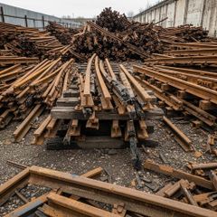Export Ready Used Rail Scraps Carefully Prepared Used Rail Scraps Supporting Reliable Supply Chain Operations - Image 1