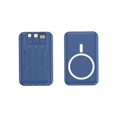 Hot Selling Magnetic Wireless Power Bank Fast Charging Built in Cable Mini - Image 2