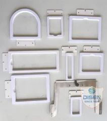 Custommost Popular in Apparel Machine Parts Embroidery Hoops Frames for T Shirt Garments Embroidery Machine - Image 3