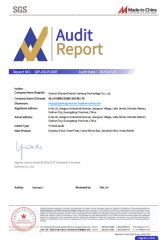 Certificates certificate from Foshan Shunde District Yusheng Technology Co., Ltd.