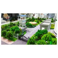 3D Modeling High-Quality Factory Building Design Scale Model Standards 1:100 Trademark TRANKA Model NO. TK-05544A Type Building - Image 2