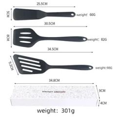 3PCS Kitchenware Set Cooking Utensils Spatula Cooking Tools Set - Image 2