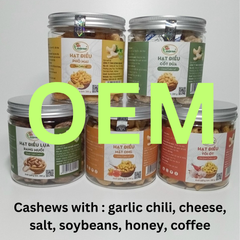High quality Roasted Cashew Nut Viet Nam brand Hiva's cashew Grade W240 Crispy, delicious Cheap price at factory Ready to export – product photo 4, product detail gallery