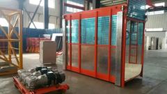 Sc Double Cages Construction Site Elevator Origin China Color Optional Type Stationary Sling Type Cable HS Code - Image 5