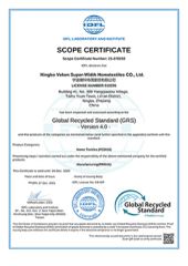 SCOPE CERTIFICATE certificate from Ningbo V. K. Industry and Trading Co., Ltd.