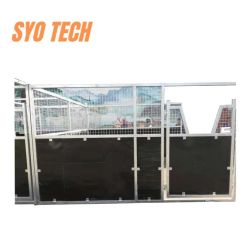 China Factory Horse Equipment HDPE Board Horse Stall with Roof - Image 3