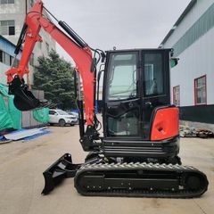3.5ton mini excavator/1-use famous KUBOTA brand powerful engine, meet EURO5 and EPA4 emission standard. – product photo 3, product detail gallery