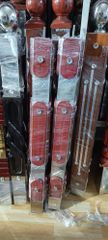 Wooden Railing Pillars Size 3 INCH Material Wood Color ALL COLOUR Finishing POLISHED Period 21ST CENTURY Shape ROUND AND - Image 5